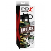 Мастурбатор в камуфляжной колбе Fap Flask - Pipedream - в Самаре купить с доставкой