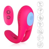 Розовое виброкольцо с пультом ДУ - I-MOON - в Самаре купить с доставкой