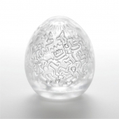 Мастурбатор-яйцо Keith Haring EGG PARTY - Tenga - в Самаре купить с доставкой