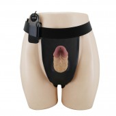 Полый вибрострапон на регулируемых трусиках Draven - 17,5 см. - Baile - купить с доставкой в Самаре