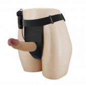 Полый вибрострапон на регулируемых трусиках Draven - 17,5 см. - Baile - купить с доставкой в Самаре