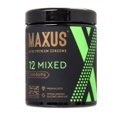 Презервативы MAXUS Mixed - 12 шт. - Maxus - купить с доставкой в Самаре
