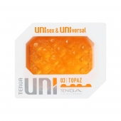 Оранжевый мастурбатор-стимулятор Tenga Uni Topaz - Tenga - в Самаре купить с доставкой