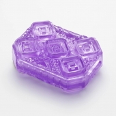 Фиолетовый мастурбатор-стимулятор Tenga Uni Amethyst - Tenga - в Самаре купить с доставкой