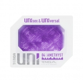 Фиолетовый мастурбатор-стимулятор Tenga Uni Amethyst - Tenga - в Самаре купить с доставкой