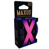 Презервативы Maxus XXL увеличенного размера - 3 шт. - Maxus - купить с доставкой в Самаре