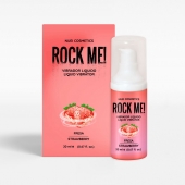 Жидкий вибратор Nuei Rock Me! с ароматом клубники - 20 мл. - Nuei cosmetics - купить с доставкой в Самаре
