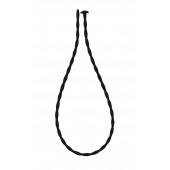 Черный уретральный массажер Glide Extra Small - 30 см. - Lola Games - купить с доставкой в Самаре