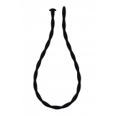 Черный уретральный массажер Glide Large - 30 см. - Lola Games - купить с доставкой в Самаре