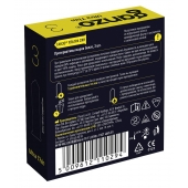 Ультратонкие презервативы Ganzo Ultra thin - 3 шт. - Ganzo - купить с доставкой в Самаре