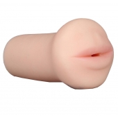 Нежный мастурбатор-ротик REALSTUFF 5INCH MASTURBATOR BJ - Dream Toys - в Самаре купить с доставкой