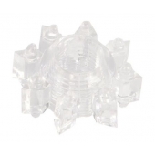 Прозрачное гелевое эрекционное кольцо-звезда - Toyfa Basic - в Самаре купить с доставкой