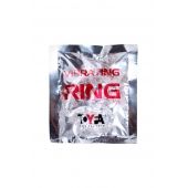 Прозрачное эрекционное кольцо с вибратором  и подхватом - Toyfa Basic - в Самаре купить с доставкой