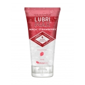 Интимный гель-смазка на водной основе Lubrimax Magic Strawberry - 75 мл. - ИнтелБИО - купить с доставкой в Самаре
