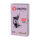 Презервативы OKOTO Mega Mix - 12 шт. - Sitabella - купить с доставкой в Самаре