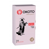 Тонкие презервативы OKOTO Ultra Thin - 12 шт. - Sitabella - купить с доставкой в Самаре