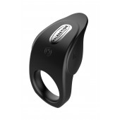 Черное эрекционное виброкольцо Vibro Lust Ring - MALESATION - в Самаре купить с доставкой