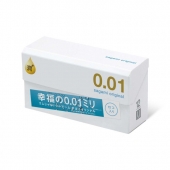 Увлажнённые презервативы Sagami Original 0.01 Extra Lub - 12 шт. - Sagami - купить с доставкой в Самаре