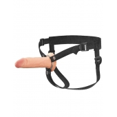 Полый страпон на ремнях 6’’ Hollow Silicone Strap-on - Pipedream - купить с доставкой в Самаре