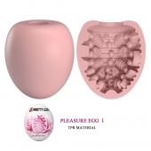 Розовый мастурбатор-яйцо Pleasure Egg I - Baile - в Самаре купить с доставкой