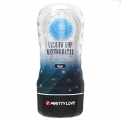 Прозрачный текстурированный мастурбатор Vacuum Cup Masturbator Planet - Baile - в Самаре купить с доставкой