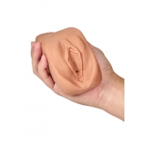 Маструбатор-вагина с вибрацией Soft   Wet Renata Realistic Tan Masturbator - Blush Novelties - в Самаре купить с доставкой