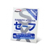 Презерватив Sagami Xtreme Ultrasafe с двойным количеством смазки - 1 шт. - Sagami - купить с доставкой в Самаре