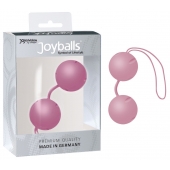 Нежно-розовые вагинальные шарики Joyballs с петелькой - Joy Division