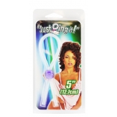 Прозрачное лассо с фиолетовой бусиной SILICONE COCK RING WITH BEAD LAVENDER - NMC - в Самаре купить с доставкой
