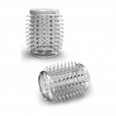 Прозрачная насадка с шипами STAY HARD COCK SLEEVE 01 CLEAR - Blush Novelties - в Самаре купить с доставкой