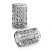 Прозрачная насадка с бороздками STAY HARD COCK SLEEVE 04 CLEAR - Blush Novelties - в Самаре купить с доставкой