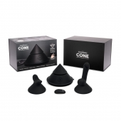 Конусный вибромассажер Cowgirl Cone с 2 насадками - CowGirl - купить с доставкой в Самаре
