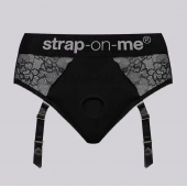 Трусики для фиксации насадок Strap-on-me Harness Lingerie Diva XS - Strap-on-me - купить с доставкой в Самаре