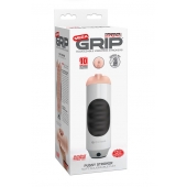 Мастурбатор-вагина Extreme Toyz Mega Grip Vibrating Stroker Mouth - Pipedream - в Самаре купить с доставкой