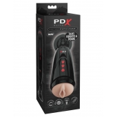 Мастурбатор-вагина с вибрацией Dirty Talk Starter Stroker - Pipedream - в Самаре купить с доставкой