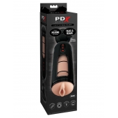 Мастурбатор-вагина с вибрацией Vibrating Mega Milker - Pipedream - в Самаре купить с доставкой