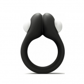 Черное эрекционное кольцо Zippy Vibrating Ring With Bullet - Adrien Lastic - в Самаре купить с доставкой