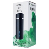Мастурбатор-вагина с вибрацией Heart Of Love в колбе в форме сердца - Boys of Toys - в Самаре купить с доставкой