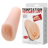 Телесный тугой мастурбатор-вагина Passion Lady - Baile - в Самаре купить с доставкой