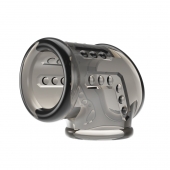 Дымчатая насадка на пенис и мошонку - Baile - в Самаре купить с доставкой