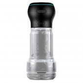 Набор PowerBlow   Feel Pocket Stroker Crystal: мастурбатор и интерактивная насадка - Kiiroo - в Самаре купить с доставкой