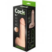 Телесный фаллоудлинитель с мошонкой Cock Next - 17 см. - LOVETOY (А-Полимер) - в Самаре купить с доставкой