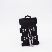 Черные кожаные наручники с регулируемыми ремешками - Crazy Handmade - купить с доставкой в Самаре