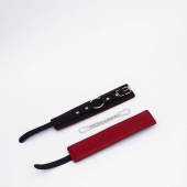 Черно-красные кожаные оковы - Crazy Handmade - купить с доставкой в Самаре