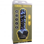 Черно-синяя мини-машина на присоске Tendril Thruster - 21,6 см. - Doc Johnson - купить с доставкой в Самаре