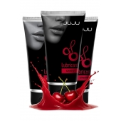 Набор из 3 съедобных лубрикантов JUJU со вкусом вишни - JuJu - купить с доставкой в Самаре