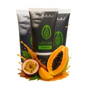 Набор из 3 съедобных лубрикантов JUJU со вкусом тропических фруктов - JuJu - купить с доставкой в Самаре