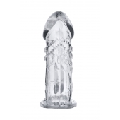 Прозрачная насадка на пенис Uco - 13 см. - A-toys - в Самаре купить с доставкой