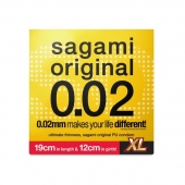 Презерватив увеличенного размера Sagami Original 0.02 XL-size - 1 шт. - Sagami - купить с доставкой в Самаре