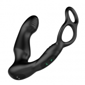 Черный двухмоторный массажер простаты Nexus Simul8 Wave Edition - Nexus Range - в Самаре купить с доставкой